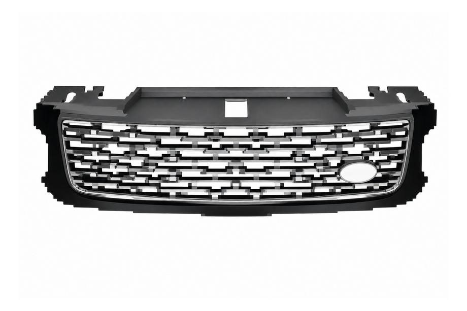 Range Rover Sport 2014–2022 Přední maska chladiče SVR černý rámeček / stříbrná mřížka (2014) Image