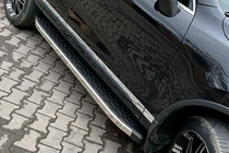 Volkswagen Touareg 2010–2018 Boční prahy BlackLine (2 ks, hliník) fotografie 3