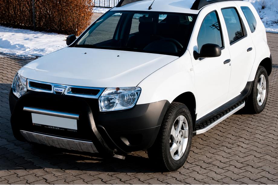 Dacia Duster 2008–2018 Boční prahy BlackLine (2 ks, hliník) Image