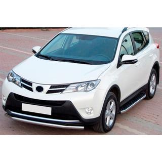 Boční prahy BlackLine (2 ks, hliník) Toyota Rav 4 2013–2018 fotografie 1