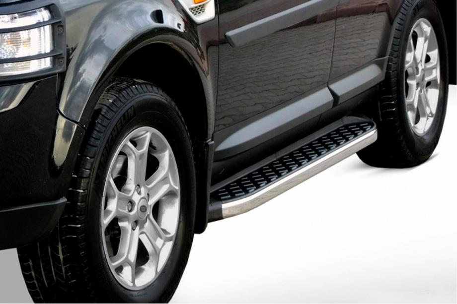 Range Rover III L322 2002–2012 Boční prahy BlackLine (2 ks, hliník) Image