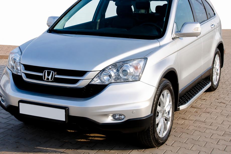 Honda CRV 2012–2016 Boční prahy BlackLine (2 ks, hliník) Fotografie 1