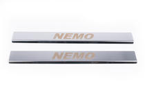 Citroen Nemo 2007–2017 Nerezové kryty prahů Carmos V1 (2 ks) fotografie 2