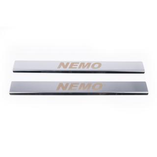 Nerezové kryty prahů Carmos V1 (2 ks) Citroen Nemo 2007–2017 fotografie 2