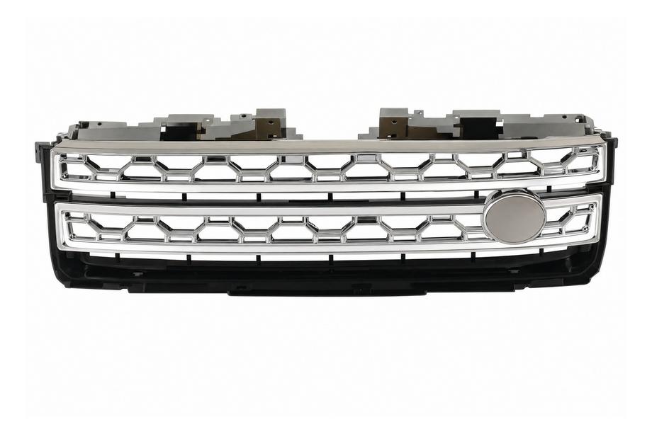 Land Rover Discovery Sport 2014– Stříbrná maska chladiče (OE styl) Image