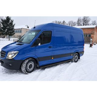 Boční nášlapy Premium Black (2 ks, nerez) fotografie 2