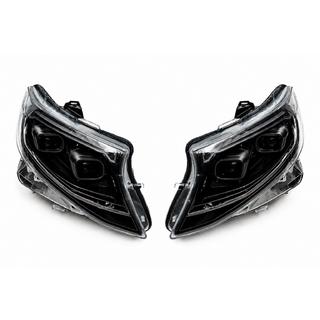 Přední světlomety 2025 Design LED Black (pro Vito, sada 2 ks)