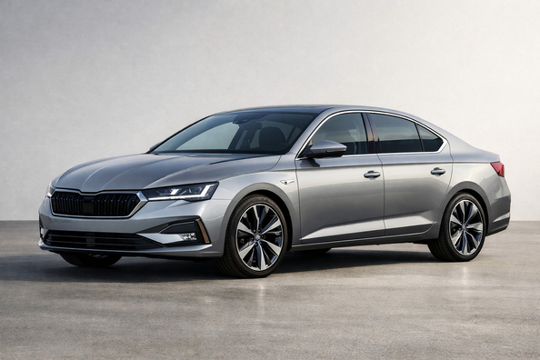 Test Skoda Superb iV (2026): vlajkový liftback s hybridem