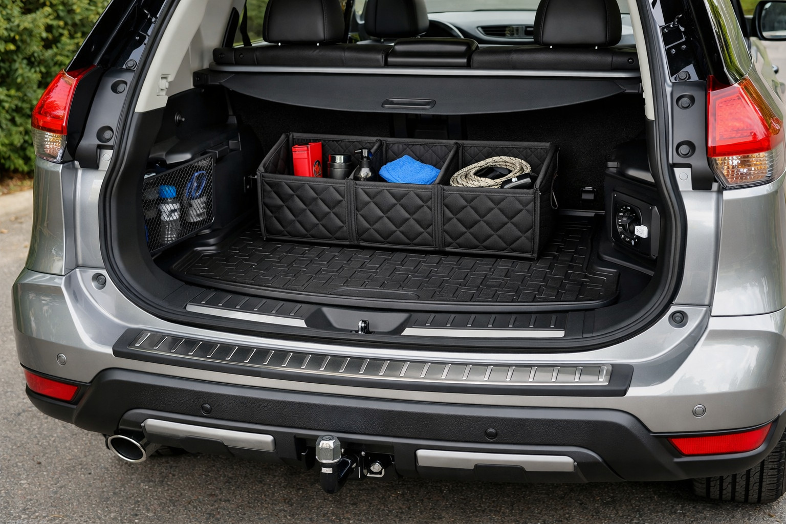 Co dát na Nissan X-Trail T32 po koupi: kufr a zadní nárazník