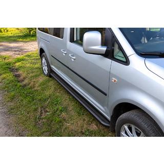 Boční nášlapy Premium Black (2 ks, nerez) fotografie 1