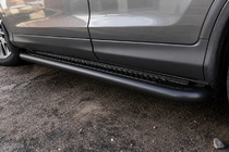 Honda CRV 2012–2016 Boční prahy KB001 Black (nerez) fotografie 2