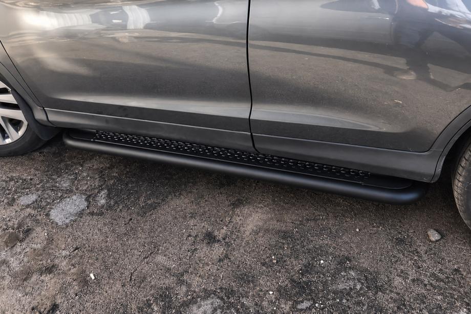 Honda CRV 2012–2016 Boční prahy KB001 Black (nerez) Image