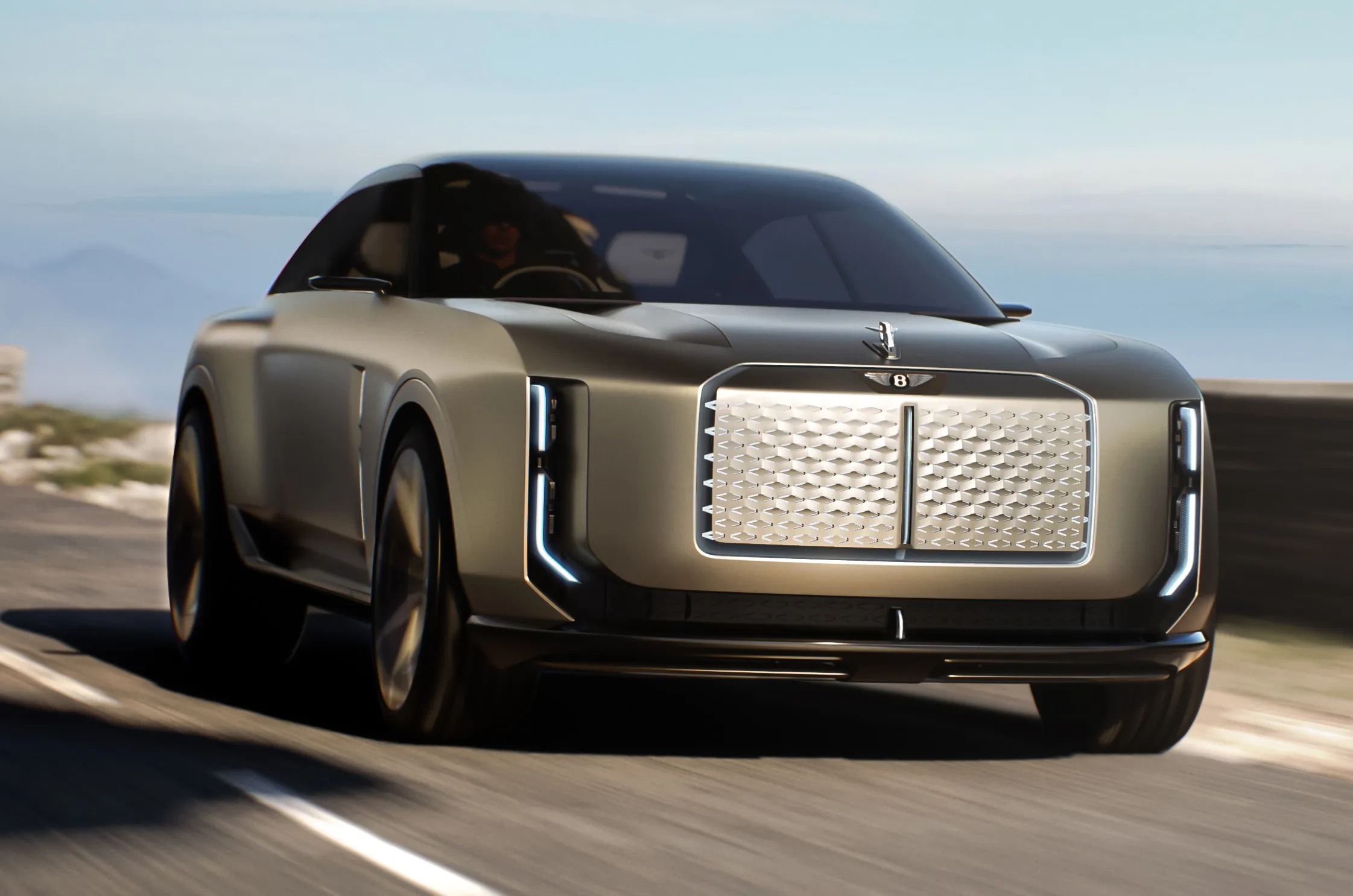 Bentley Torcal 2027: první elektromobil Bentley na testech na silnici