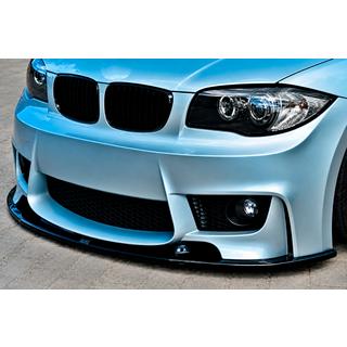 Přední lip spoiler DPT (pro 1M E87, 2004-2008, lesklá černá) BMW řada 1 E81/E82/E87/E88 2004–2011 fotografie 1