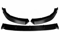 BMW řada 3 G20/G21 2018– Přední lip spoiler DPT (Base, 2020-2022, lesklá černá) fotografie 2