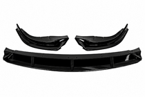 BMW řada 5 F10/F11 2010–2016 Přední lip nástavec DPT (pro Base, F10, 2010-2016, lesklá černá) fotografie 2