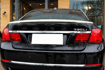 BMW řady 7 F01/F02 2008–2015 Spoiler DPT (černý lesk) fotografie 1