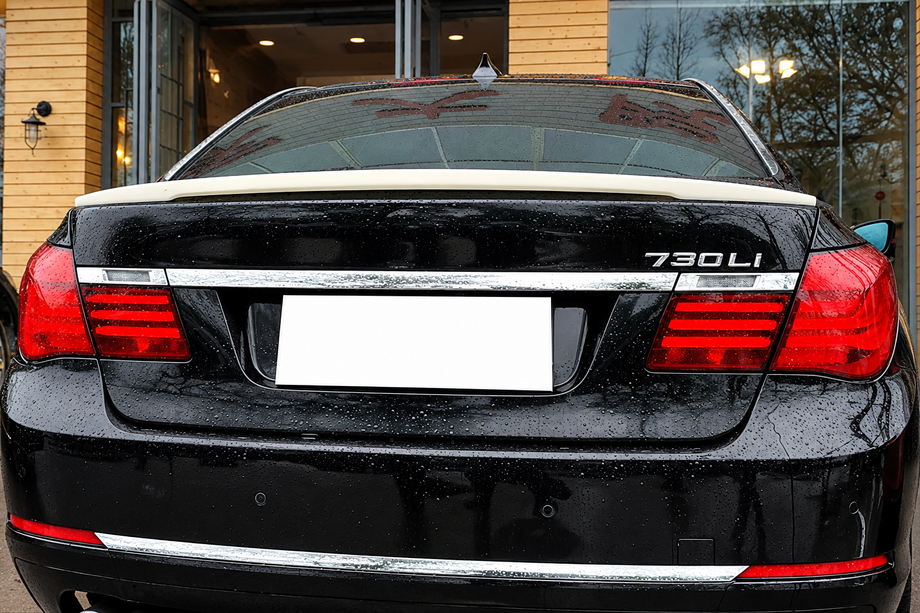 BMW řady 7 F01/F02 2008–2015 Spoiler DPT (černý lesk) Image