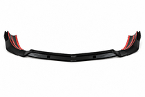 Mercedes A-class W177 2018– Přední lip spoiler DPT V-1 (lesklá černá) fotografie 2