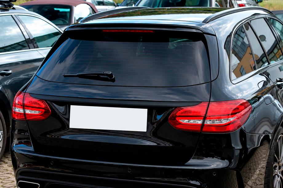 Mercedes C-Class W205 2014–2021 Spoiler DPT (SW, černý vysoký lesk) Image