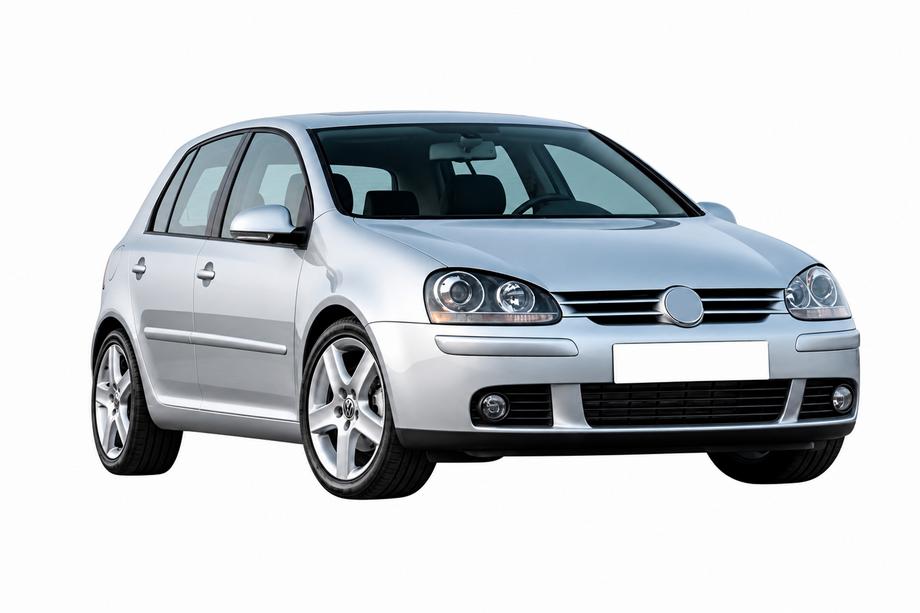 Volkswagen Golf 5 2003–2009 Přední lip spoiler DPT (lesklá černá) Image