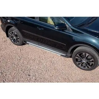 Boční prahy OEM V4 Silver (2016-2018, 2 ks, hliník) fotografie 1