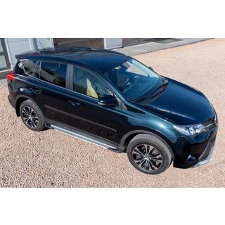 Boční prahy OEM V4 Silver (2016-2018, 2 ks, hliník) Toyota Rav 4 2013–2018 fotografie 2