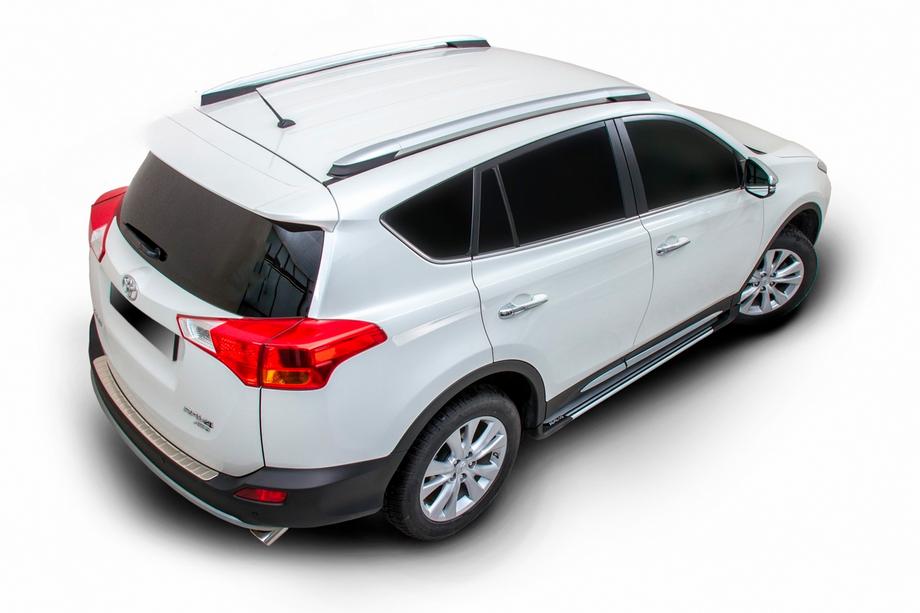 Toyota Rav 4 2013–2018 Boční prahy OEM V4 Silver (2016-2018, 2 ks, hliník) Fotografie 8