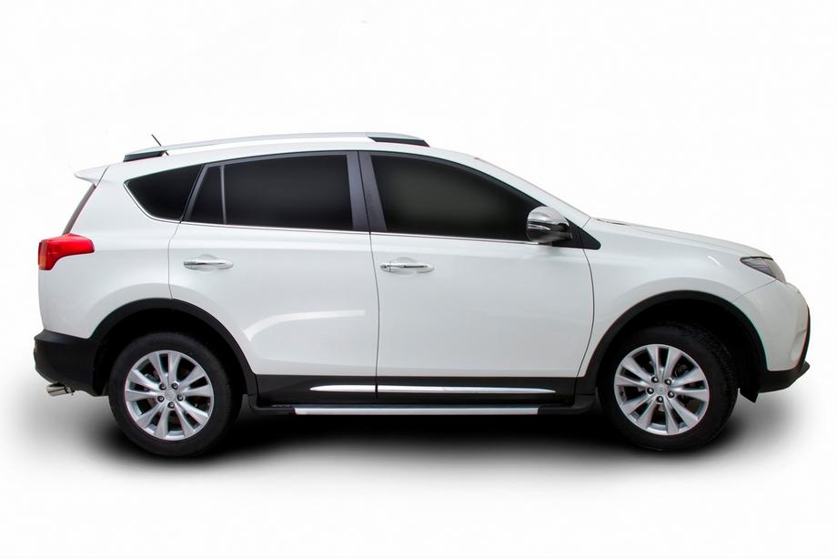Toyota Rav 4 2013–2018 Boční prahy OEM V4 Silver (2016-2018, 2 ks, hliník) Fotografie 7