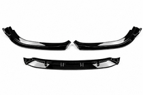 BMW řada 5 G30/G31 2017–2023 Přední lip spoiler na nárazník DPT (pro Base 2017-2020, černý lesk, vstřikované) fotografie 2