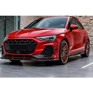 Přední lip na nárazník Lip DPT V1 (pro RS3, 2024+, černý lesk) Audi A3 2020– fotografie 1