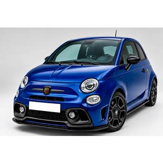 Přední lip spoiler DPT (pro Abarth, lesklá černá) Fiat 500/500L 2013–2022