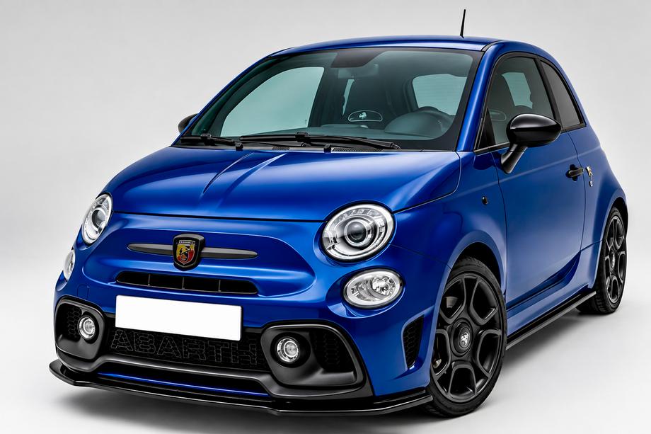 Fiat 500/500L 2013–2022 Přední lip spoiler DPT (pro Abarth, lesklá černá) Image