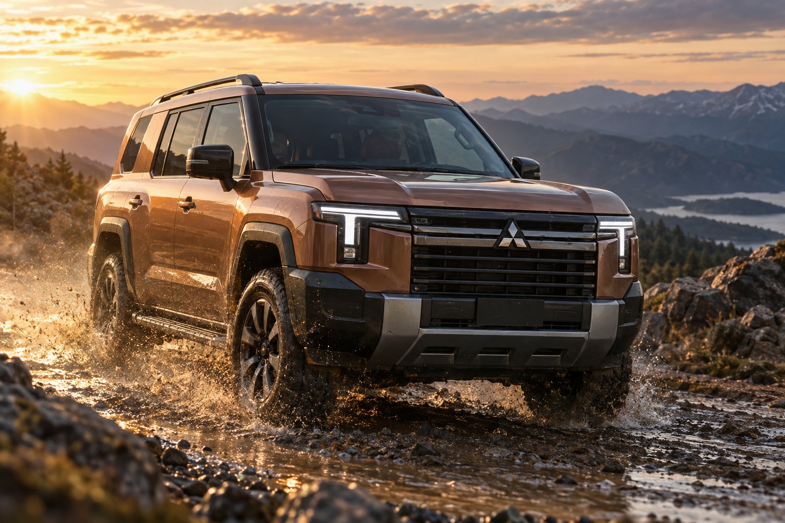 Nové Mitsubishi Pajero 2026: rámové SUV se Super Select 4WD-II
