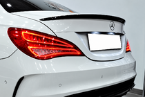 Mercedes CLA C117 2013–2019 Spoiler DPT (černý lesk) fotografie 1