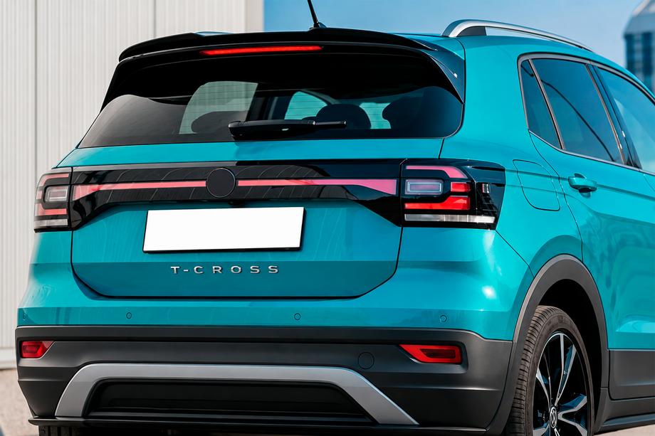 Volkswagen T-Cross 2019– Spoiler DPT (černý lesk) Image
