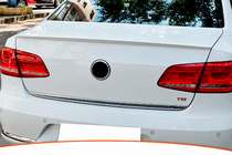 Volkswagen Passat B7 2012–2015 Spoiler DPT (pro EU, lesklá černá) fotografie 1