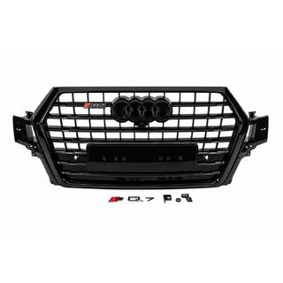 Přední maska chladiče ve stylu SQ7 (2015-2019, černá) Audi Q7 2015–2026