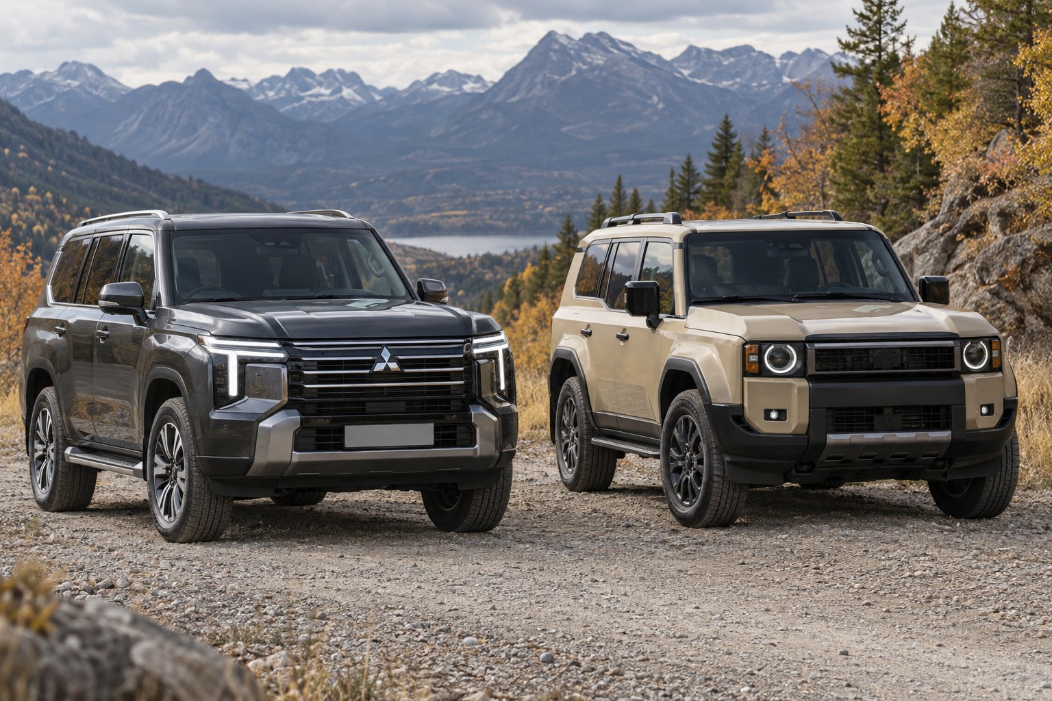Mitsubishi Pajero 2027 vs Toyota Land Cruiser Prado 250: který žebřinový off-road vybrat