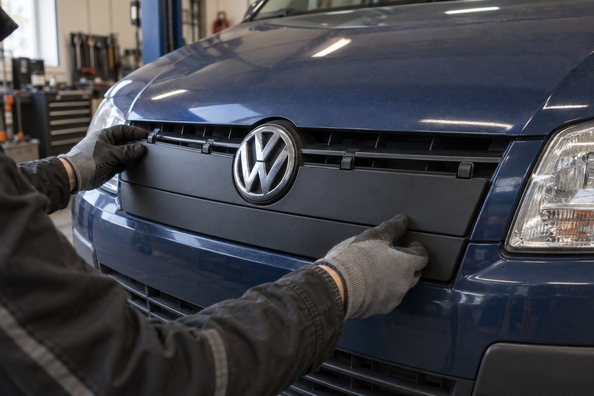 Zimní kryt na Volkswagen T4, T5, T6 a Caddy: horní, spodní nebo oba