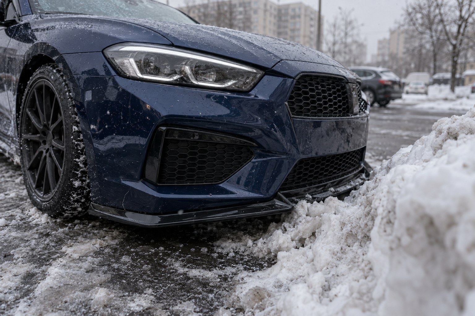 Proč plastový bodykit a nárazník v mrazu praskají a jak tomu předejít