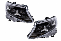 Mercedes Vito/V-class W447 2014– Přední světlomety OEM LED 2026 Black (pro Vito, 2 ks) fotografie 14