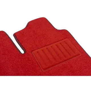 Textilní podpatěnka (červená)