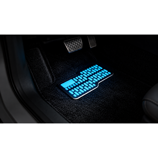 Podpatek do autokoberců Neon Blue fotografie 2