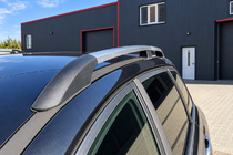 Renault Megane II 2004–2009 Střešní podélníky chrom (HB) fotografie 1