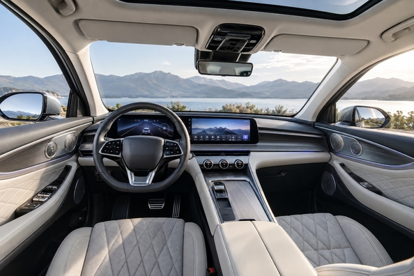 Omoda 9 SHS: plug-in hybrid Chery s výkonem 443 k a dojezdem 1 100 km