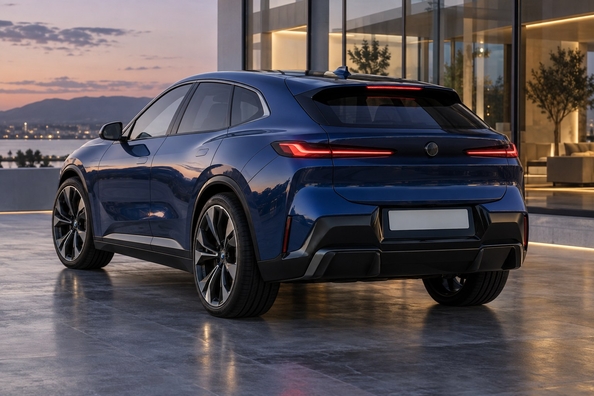 BMW iX4 (2027): elektrické kupé-SUV Neue Klasse, dojezd až 828 km a výroba v Debrecínu