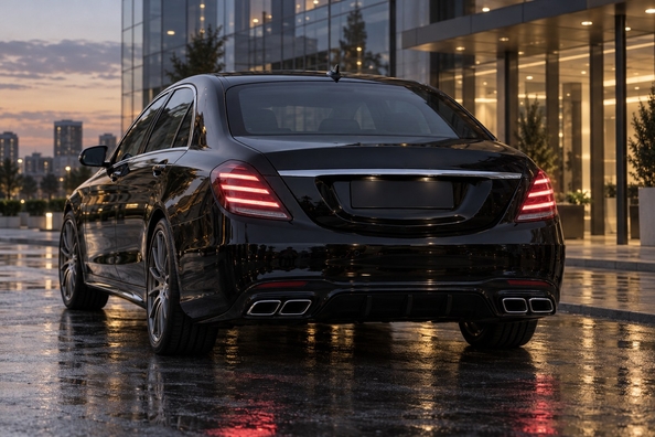 Mercedes S-Class W221 ve stylu W222 nebo W223: facelift o dvě generace dál – včetně Maybachu a S63 Fotografie 1
