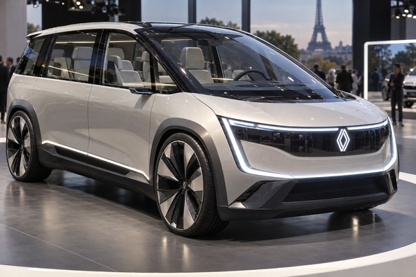 Renault E-Space Concept: elektrický minivan jako pocta Espace 1984 – co ukázali v Paříži Fotografie 2