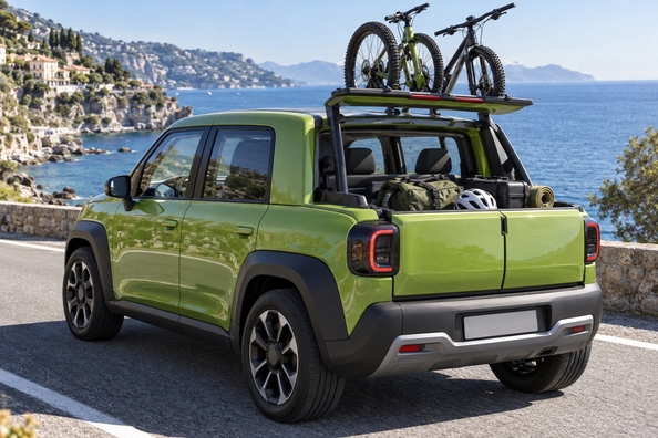 Fiat Multiplay: pařížský koncept 3 v 1 – MPV, SUV a pick-up Fotografie 1